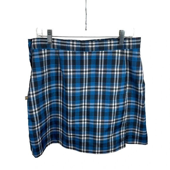 Dennis school uniform Double Tab Pleated Skort blue girls H16 plus - Picture 2 of 10